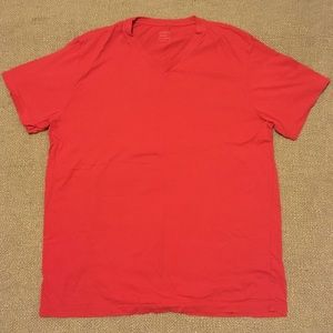 2 J. Crew Tee Shirts V Neck and Crew Neck, L & XL